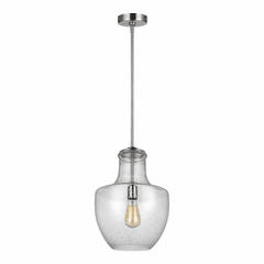 Sea Gull Baylor 1-LT Pendant - Satin Nickel - P1461SN