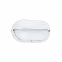 Sea Gull Bayside 1-LT Outdoor Wall Lantern - White - 89805-15
