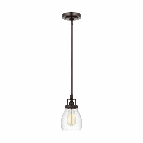 Sea Gull Belton 1-LT Mini-Pendant - Bronze - 6114501-710
