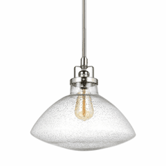 Sea Gull Belton 1-LT Pendant - Brushed Nickel - 6514501-962