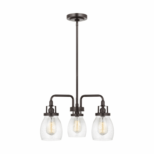 Sea Gull Belton 3-LT Chandelier - Bronze - 3114503-710