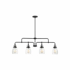 Sea Gull Belton 4-LT Island Pendant - Midnight Black - 6614504-112