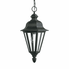 Sea Gull Brentwood 1-LT Outdoor Pendant - Black - 6025-12