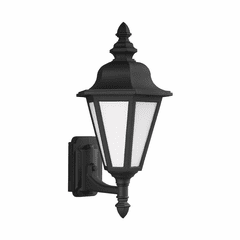 Sea Gull Brentwood Medium 1-LT Outdoor Wall Lantern - Black - 89824-12