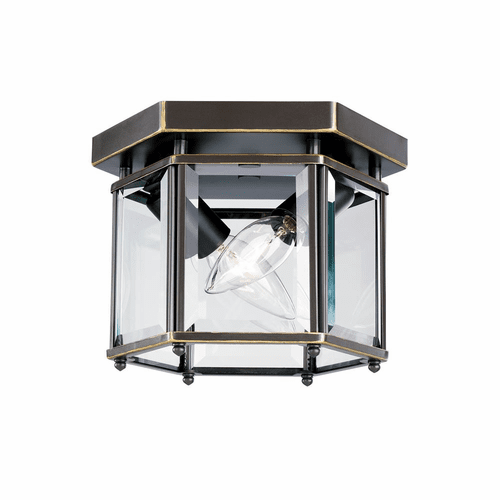 Sea Gull Bretton 2-LT Ceiling Flush Mount - Heirloom Bronze - 7647-782