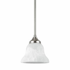Sea Gull Brockton 1-LT Mini-Pendant - Brushed Nickel - 61174EN3-962