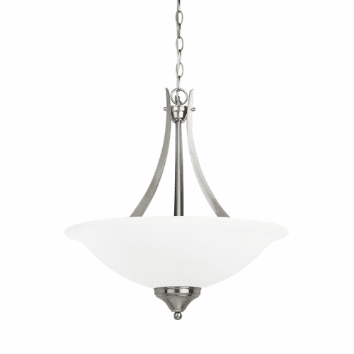 Sea Gull Brockton 3-LT Pendant - Brushed Nickel - 65175-962