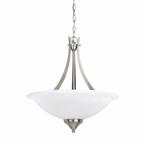Sea Gull Brockton 3-LT Pendant - Brushed Nickel - 65175EN3-962