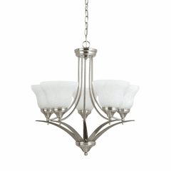 Sea Gull Brockton 5-LT Chandelier - Brushed Nickel - 31174EN3-962