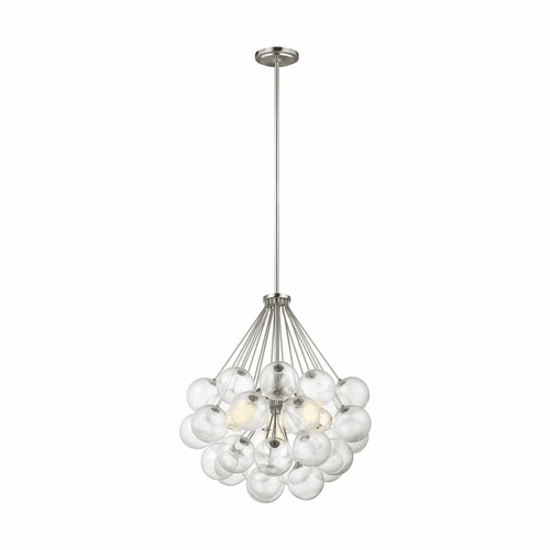 Sea Gull Bronzeville 3-LT Pendant - Brushed Nickel - 6514303-962
