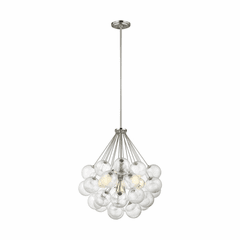 Sea Gull Bronzeville 3-LT Pendant - Brushed Nickel - 6514303-962