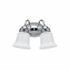 Sea Gull Brookchester 2-LT Wall/Bath Light - Chrome - 4871-05