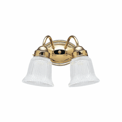 Sea Gull Brookchester 2-LT Wall/Bath Light - Polished Brass - 4871-02