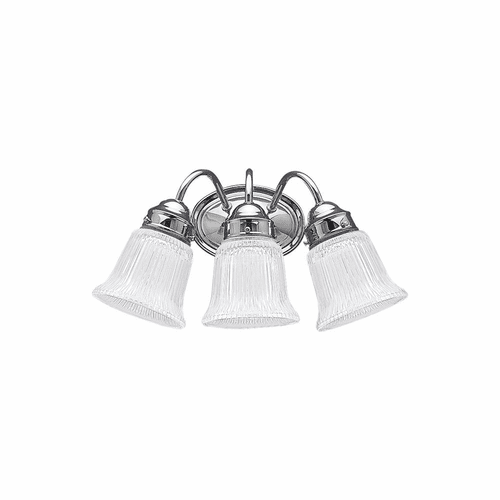 Sea Gull Brookchester 3-LT Wall/Bath Light - Chrome - 4872EN3-05