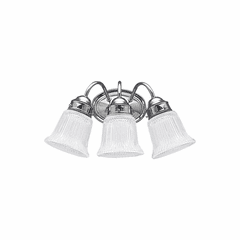 Sea Gull Brookchester 3-LT Wall/Bath Light - Chrome - 4872EN3-05