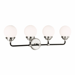 Sea Gull Cafe 4-LT Bath Light - Nickel - 4487904-962