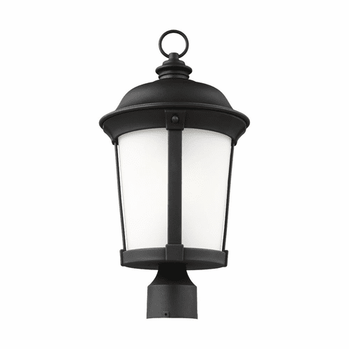 Sea Gull Calder 1-LT Outdoor Post Lantern - Black - 8250701-12