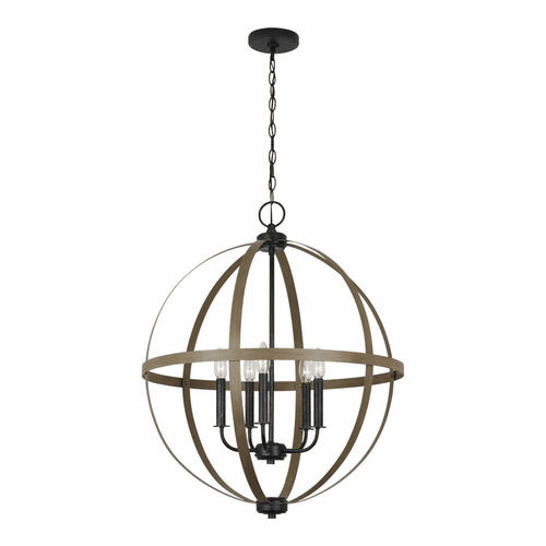 Sea Gull Calhoun Five Light Chandelier - Stardust - 5251005-846