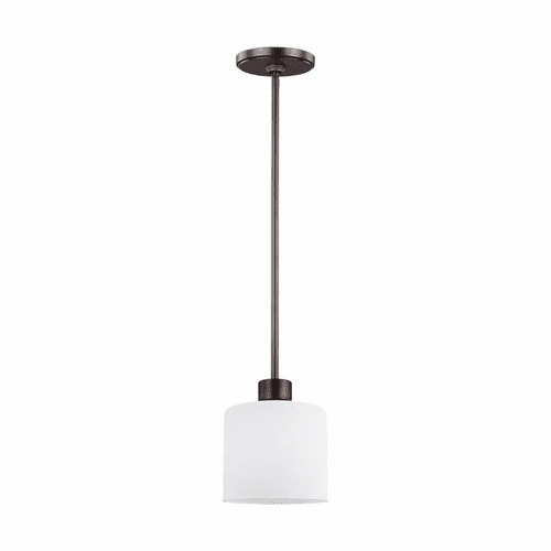 Sea Gull Canfield 1-LT Mini-Pendant - Burnt Sienna - 6128801-710