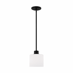 Sea Gull Canfield 1-LT Mini-Pendant - Midnight Black - 6128801EN3-112