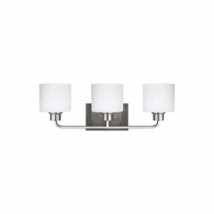 Sea Gull Canfield 3-LT Wall/Bath Light - Brushed Nickel - 4428803EN3-962
