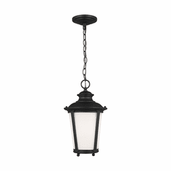 Sea Gull Cape May 1-LT Outdoor Pendant - Black - 62240-12 Sea Gull Cape May 1-LT Outdoor Pendant - Black - 62240-12