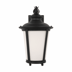 Sea Gull Cape May 1-LT Outdoor Wall Lantern - Black - 88241-12