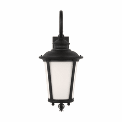 Sea Gull Cape May 1-LT Outdoor Wall Lantern - Black - 88242-12