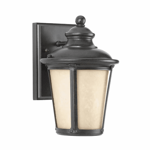 Sea Gull Cape May 1-LT Outdoor Wall Lantern - Burled Iron - 88240DEN3-780