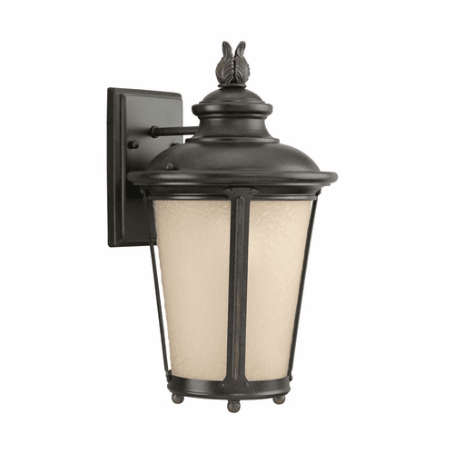 Sea Gull Cape May 1-LT Outdoor Wall Lantern - Burled Iron - 88241-780