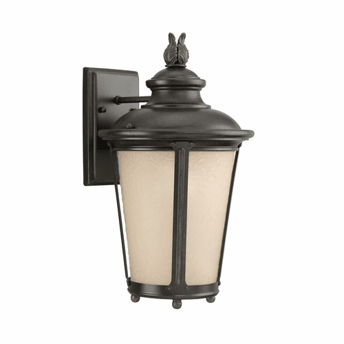 Sea Gull Cape May 1-LT Outdoor Wall Lantern - Burled Iron - 88241EN3-780