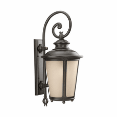 Sea Gull Cape May 1-LT Outdoor Wall Lantern - Burled Iron - 88243-780