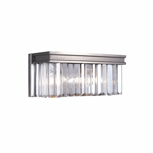 Sea Gull Carondelet 2-LT Wall/Bath Light - Antique Brushed Nickel - 4414002-965