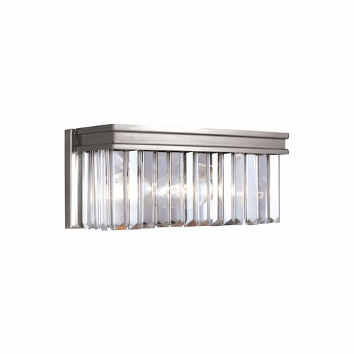 Sea Gull Carondelet 2-LT Wall/Bath Light - Antique Brushed Nickel - 4414002EN3-965