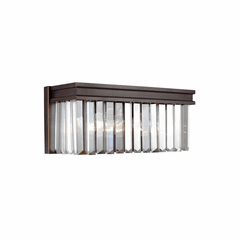 Sea Gull Carondelet 2-LT Wall/Bath Light - Burnt Sienna - 4414002EN3-710