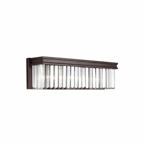 Sea Gull Carondelet 3-LT Wall/Bath Light - Burnt Sienna - 4414003EN3-710
