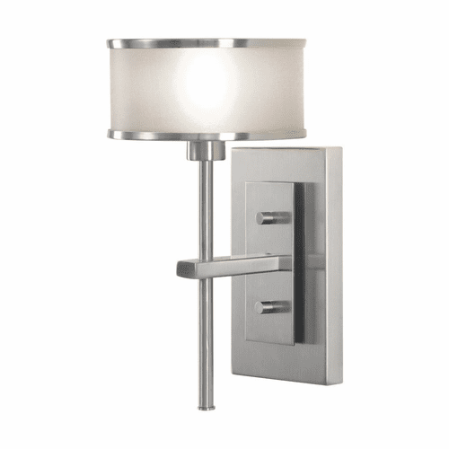 Sea Gull Casual Luxury 1-LT Wall Sconce - Brushed Steel - WB1378BS