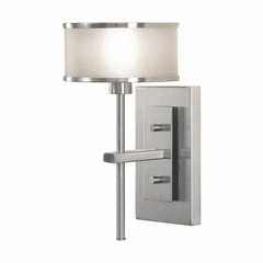 Sea Gull Casual Luxury 1-LT Wall Sconce - Brushed Steel - WB1378BS