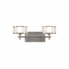 Sea Gull Casual Luxury 2-LT Vanity Fixture - Brushed Steel - VS13702-BS