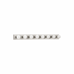 Sea Gull Center Stage 8-LT Wall/Bath Light - Brushed Stainless - 4740-98