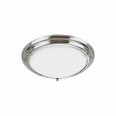Sea Gull Centra Large LED Ceiling Flush Mount - Brushed Stainless - 7903493S-98