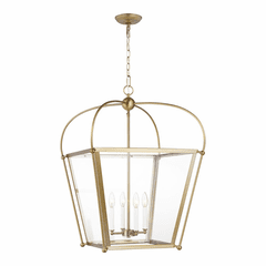 Sea Gull Charleston Medium 4-LT Foyer Light - Satin Brass - 5291004-848