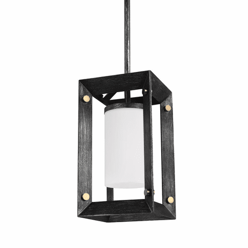 Sea Gull Chatauqua 1-LT Mini-Pendant - Stardust/Satin Brass - 6140501-846