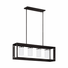 Sea Gull Chatauqua 4-LT Island Pendant - Antique Bronze - 6640504-71