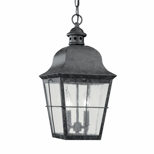 Sea Gull Chatham 2-LT Outdoor Pendant - Oxidized Bronze - 6062-46