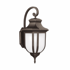 Sea Gull Childress Medium 1-LT Outdoor Wall Lantern - Bronze - 8636301EN3-71