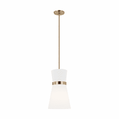 Sea Gull Clark 1-LT Pendant - Satin Brass - 6590501-848