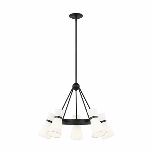 Sea Gull Clark 5-LT Chandelier - Midnight Black - 3190505-112