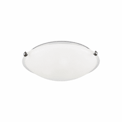 Sea Gull Clip Ceiling 3-LT Ceiling Flush Mount - Brushed Nickel - 7543503-962