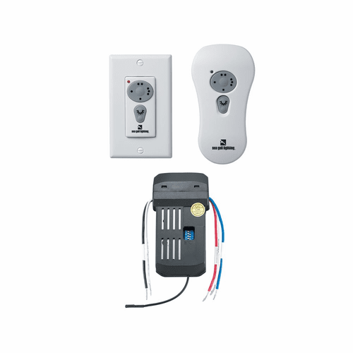 Sea Gull Convertible Handheld/Wall Remote Control Kit - White - 16002-15